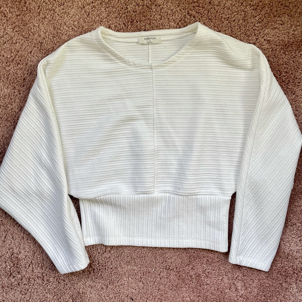 Aritzia cinched waist top